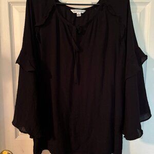 XL Ladies Blouse Black Counterparts